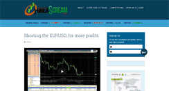 Desktop Screenshot of forexscream.com